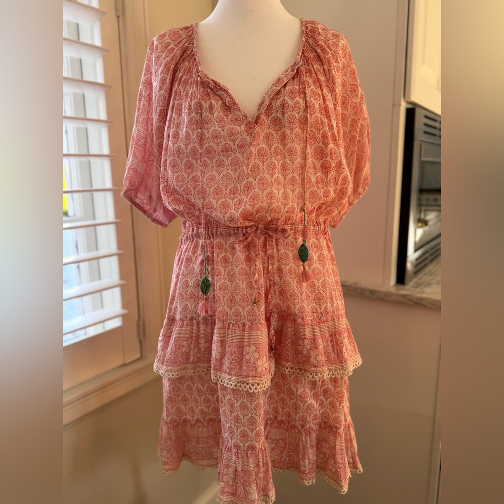 Alicia Bell Block Print Dress M